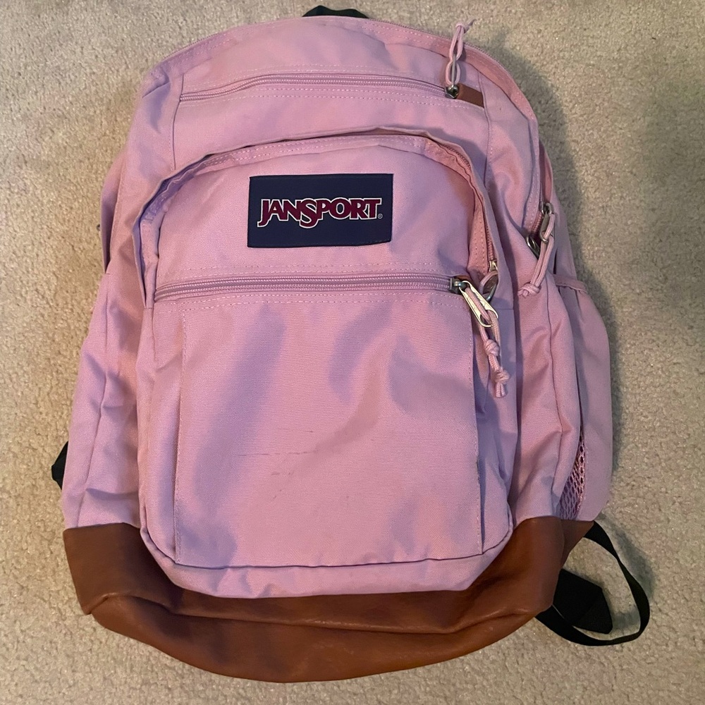 Purple Jansport Backpack